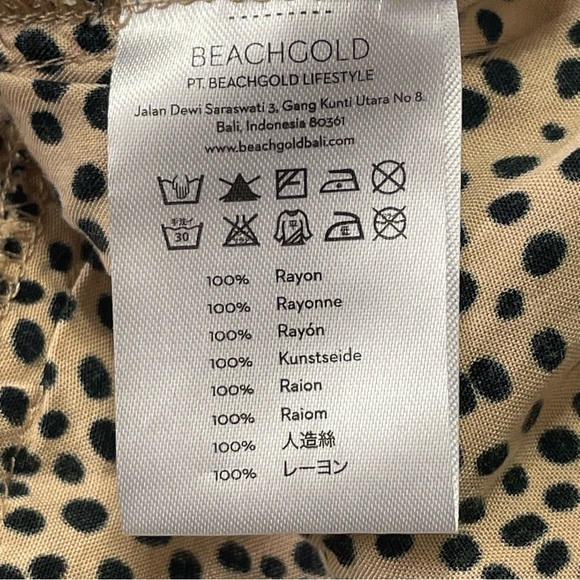 BEACHGOLD by ANTHROPOLOGIE NWOT Luzen Off the Shoulder Jumpsuit - Picture 10 of 11